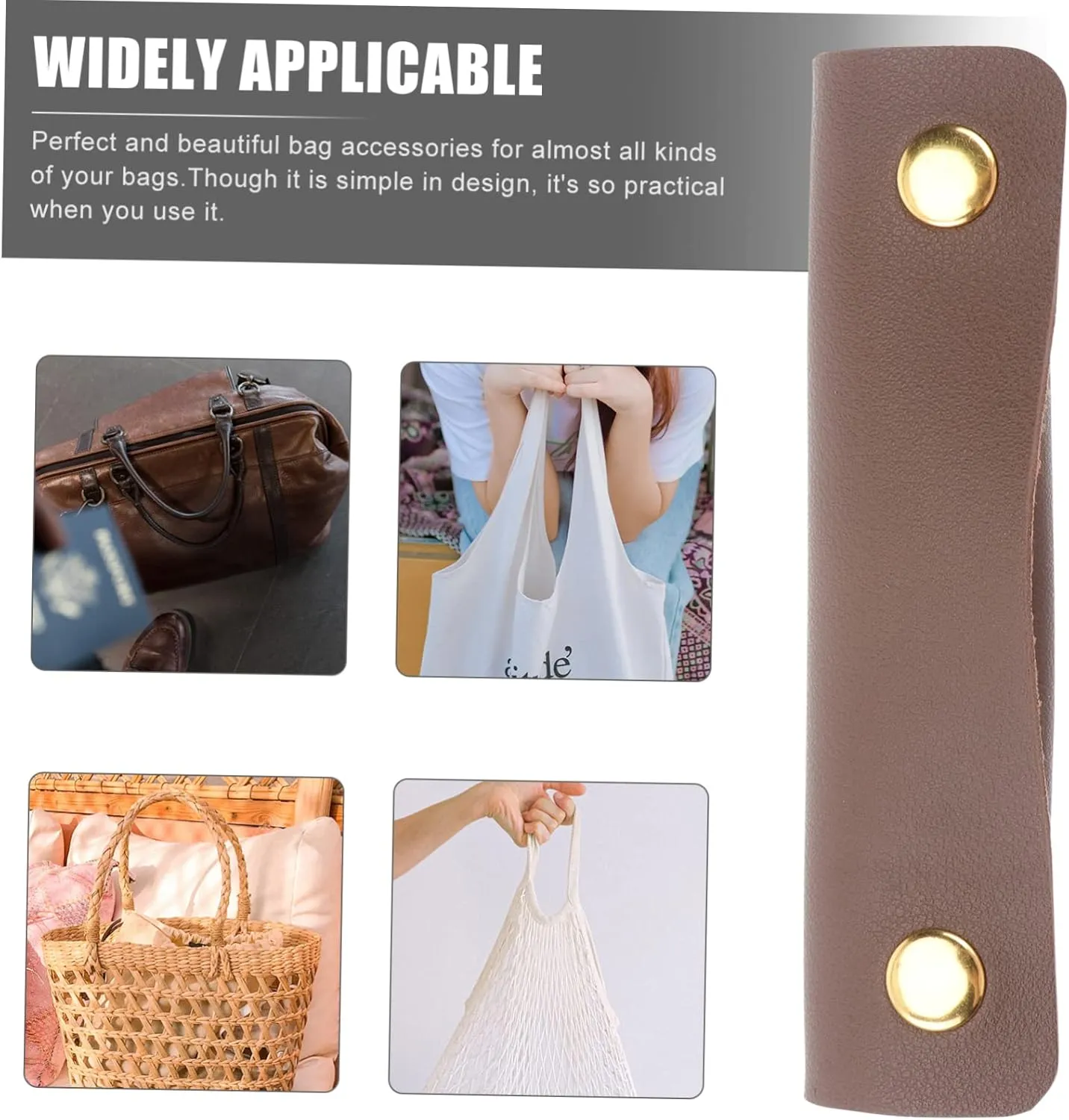 4 Pcs Travel Duffle Bag Handle Covers Easy to Use Luggage Handle Protector Wraps