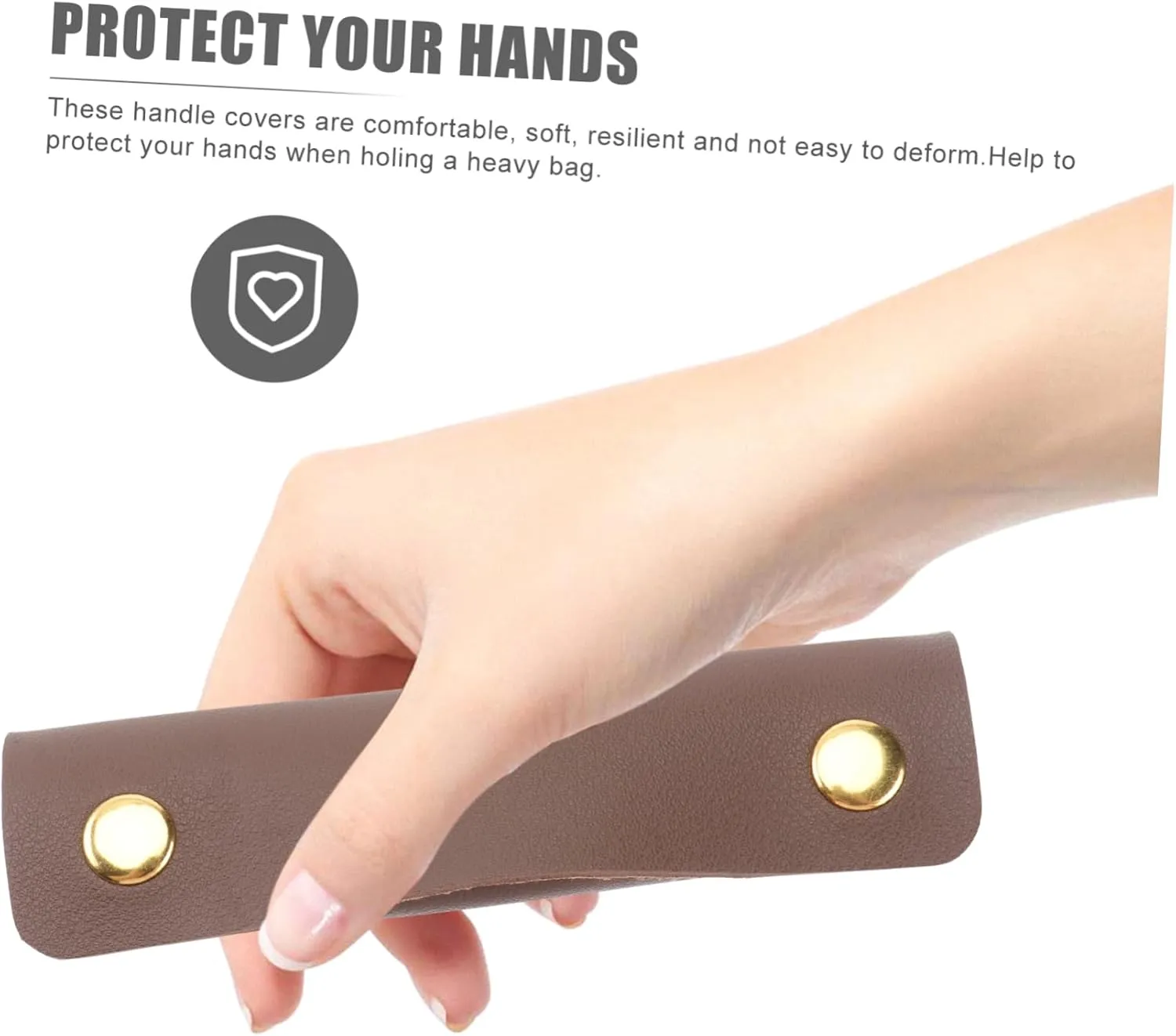 4 Pcs Travel Duffle Bag Handle Covers Easy to Use Luggage Handle Protector Wraps