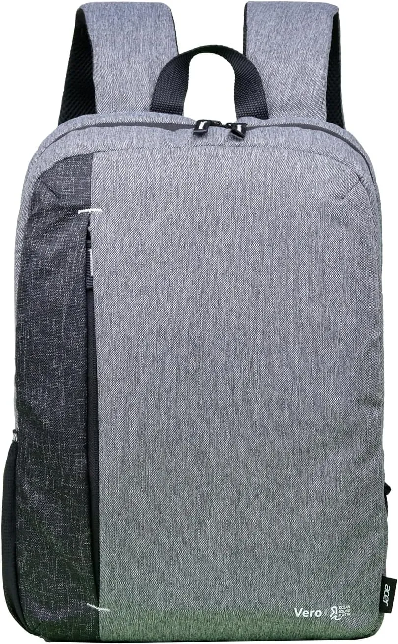 Acer OBP Backpack, Gray/Black, Pack of 1