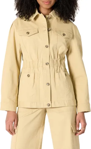 Amazon Essentials Women's Regular-Fit Midweight Cotton Twill Jacket