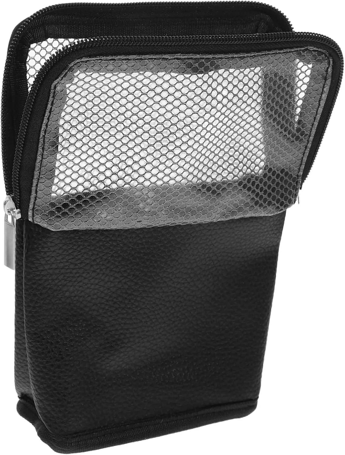Angoily Makeup Brush Bucket Bag Travel Toiletry Bag Diaper Bag Travel Makeup Brush Bag Three-Dimensional, Black, 21.00X16.00X4.00CM