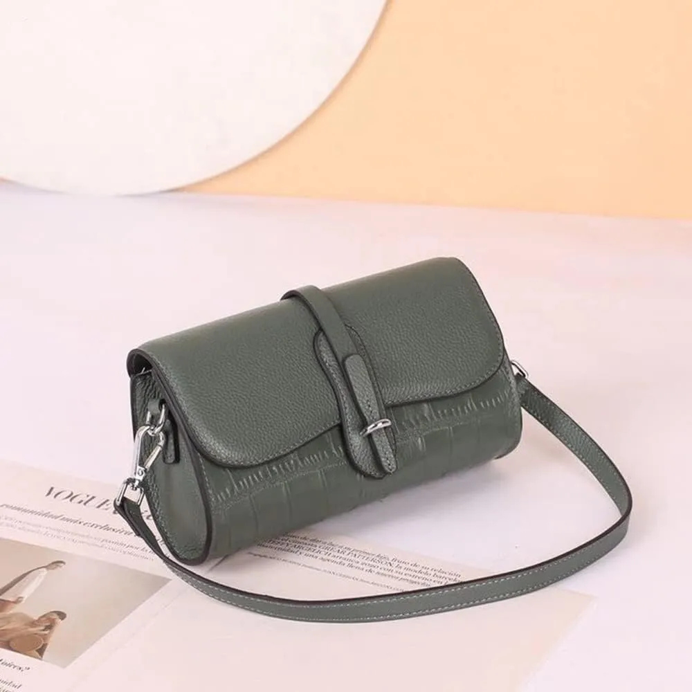 Armpit Bag Genuine Leather Women's Unique Shoulder Bags Hobo Handbags Cros-sbody Bags Convertible Satchel Handbag