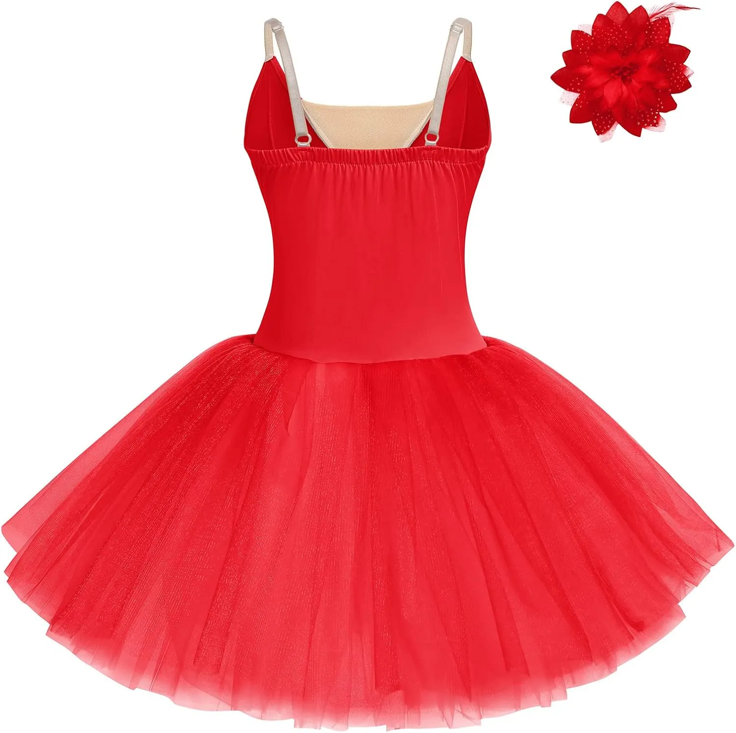 Ballet Leotard for Women Dance Tulle Skirt Swan Lake Professional Ballerina Costume Camisole Leotard Ballet Dress