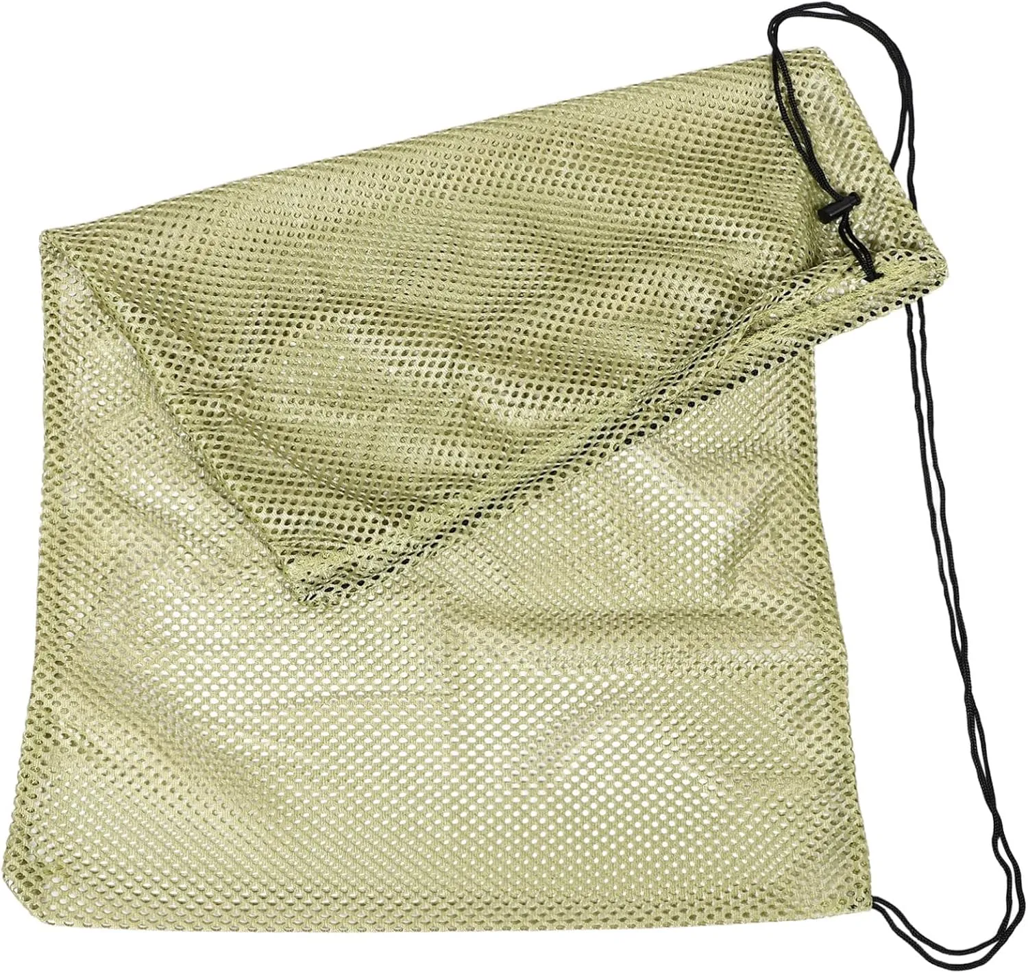 BESTonZON Swimming Gear Mesh Bag String Bag for Sports Balls Volleyball Football Basketball Easy Access Mesh Pouch