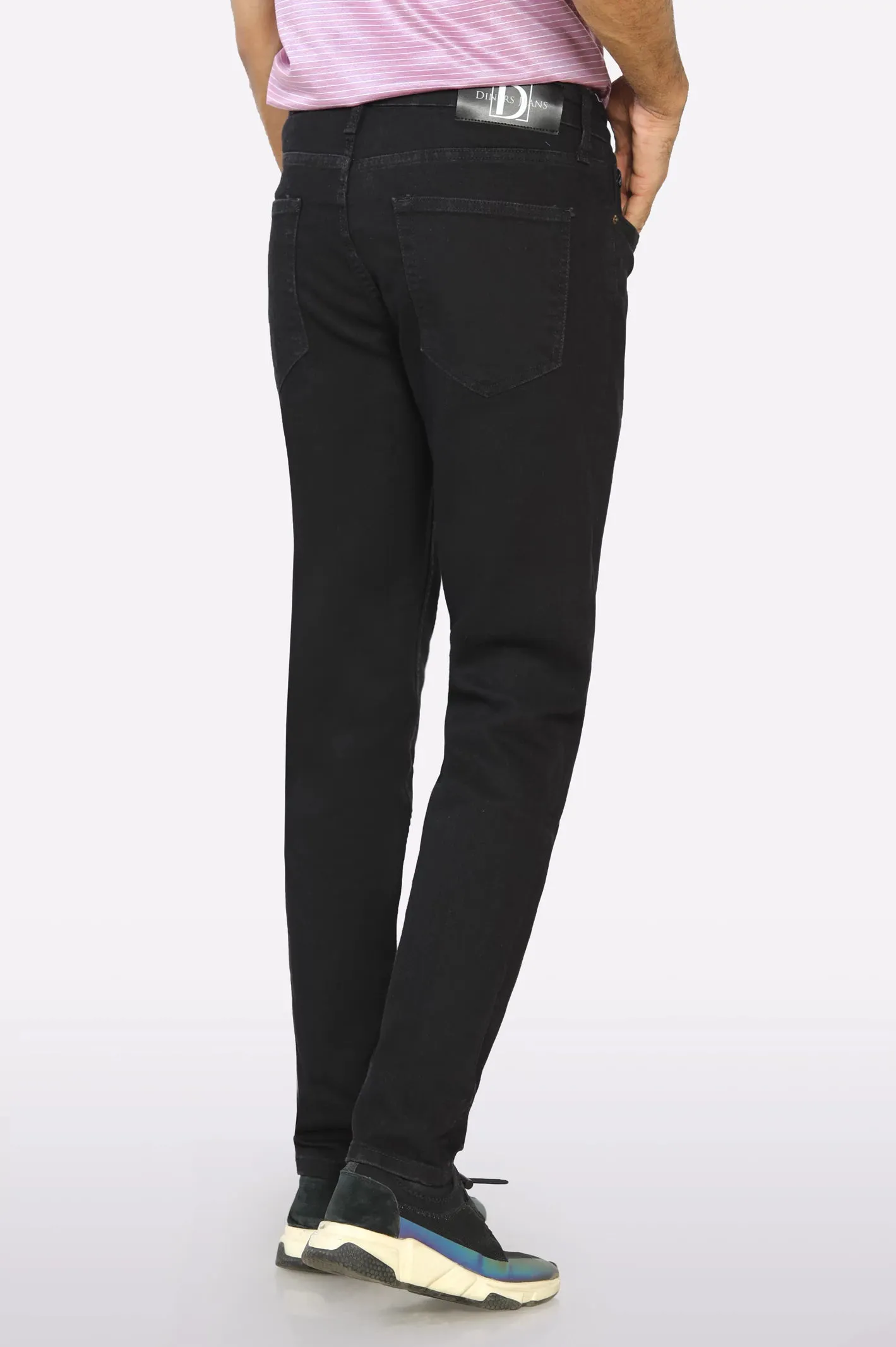 Black Modern Slim Fit Jeans