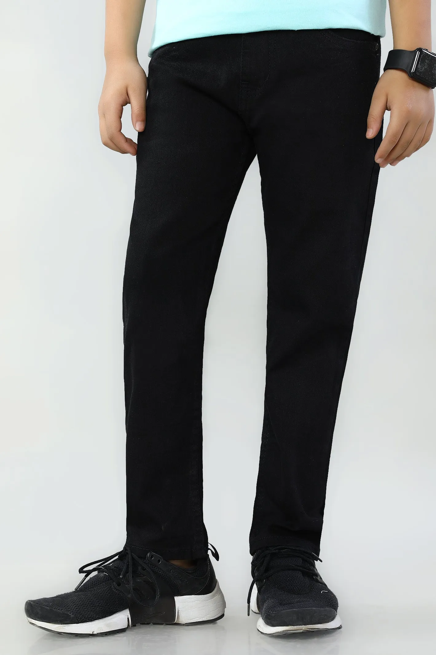 Black Slim Fit Denim Jeans