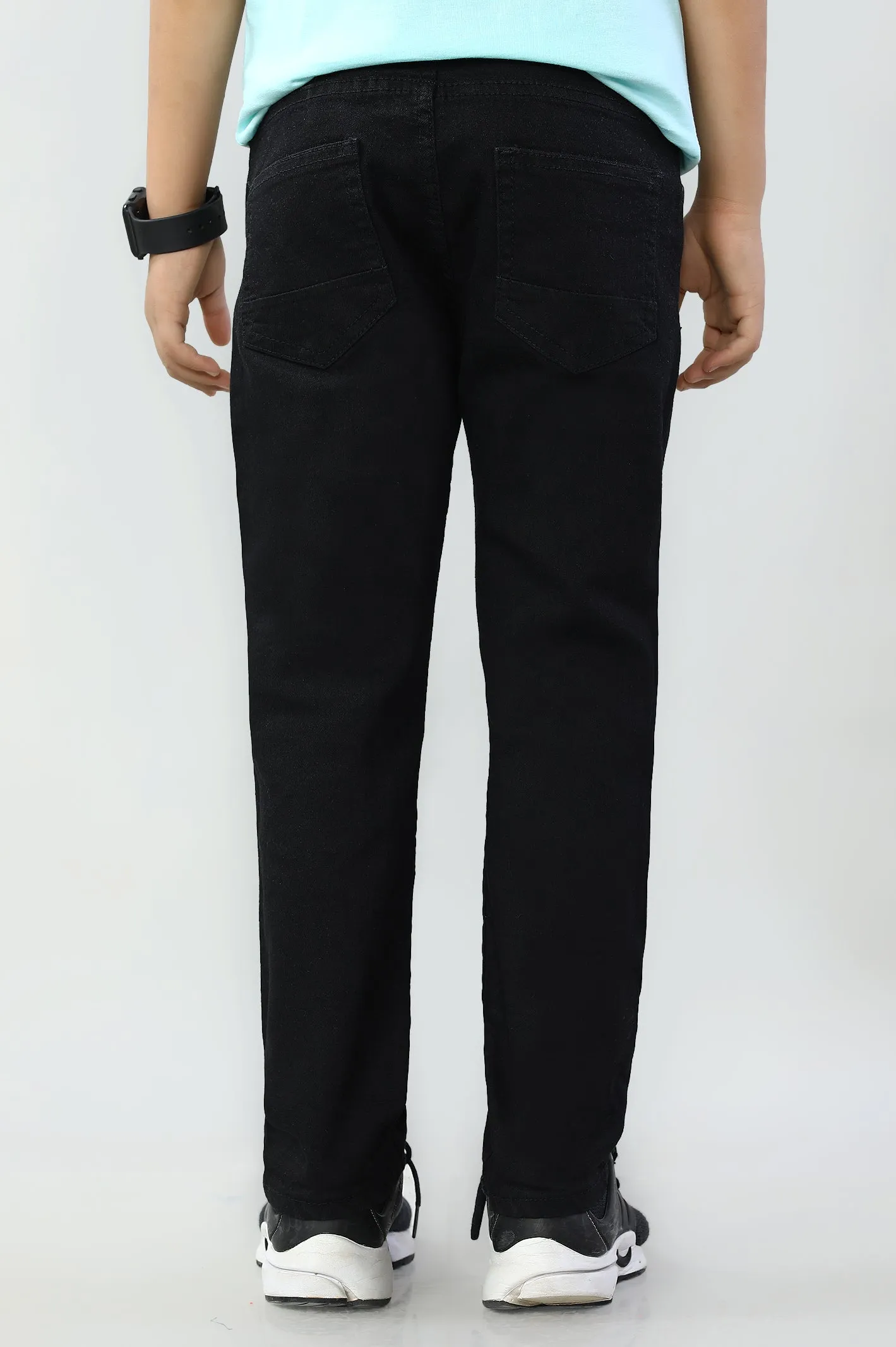 Black Slim Fit Denim Jeans