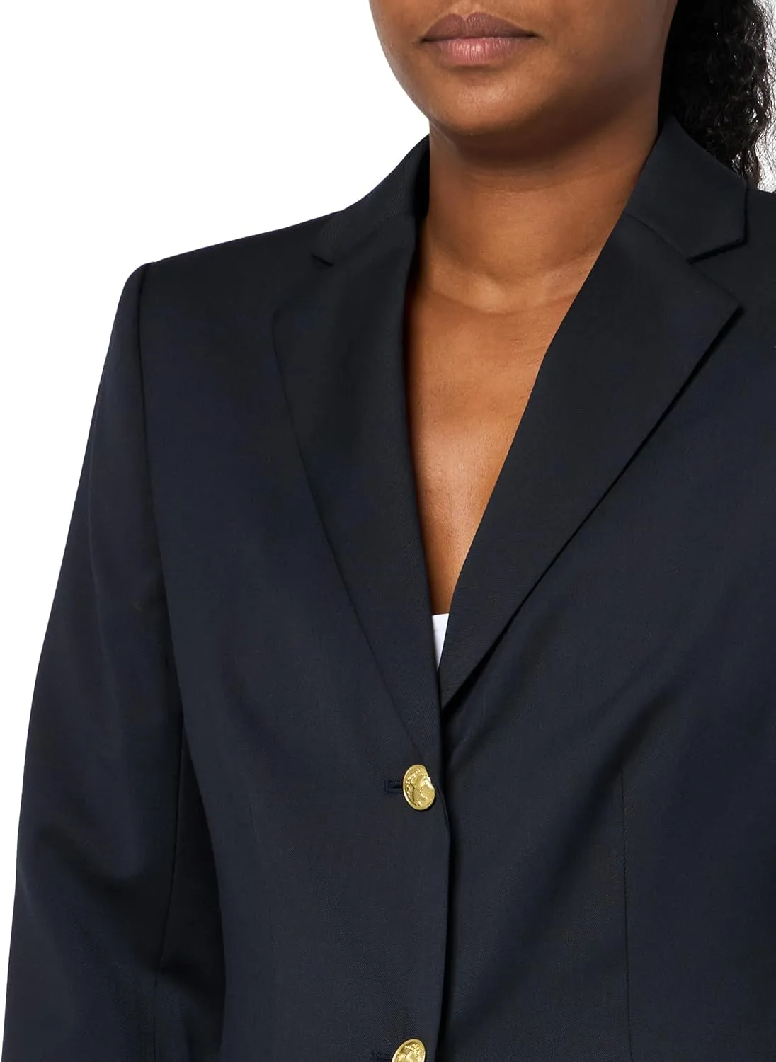 Brooks Brothers Women's Stretch Wool Two Button Blazer