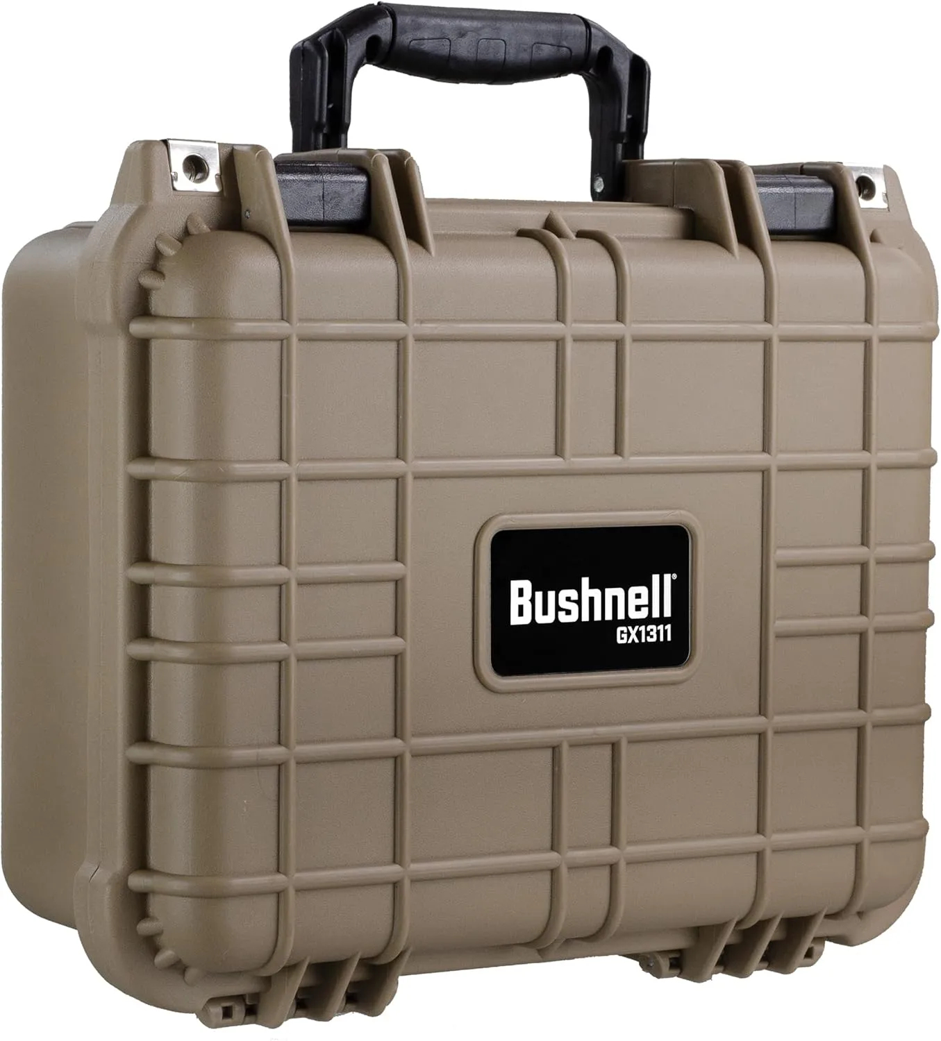 Bushnell 13.37 Inch Compact Waterproof Hard Camera Case For Binoculars, Optics, Equipment, Shock Proof, and TSA Ready (Tan)