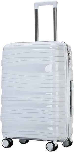 Cabin Luggage Travel Suitcase with Spinner Wheels,Lightweight Ergonomic Handles, Traveling Suitcases Travel Bag