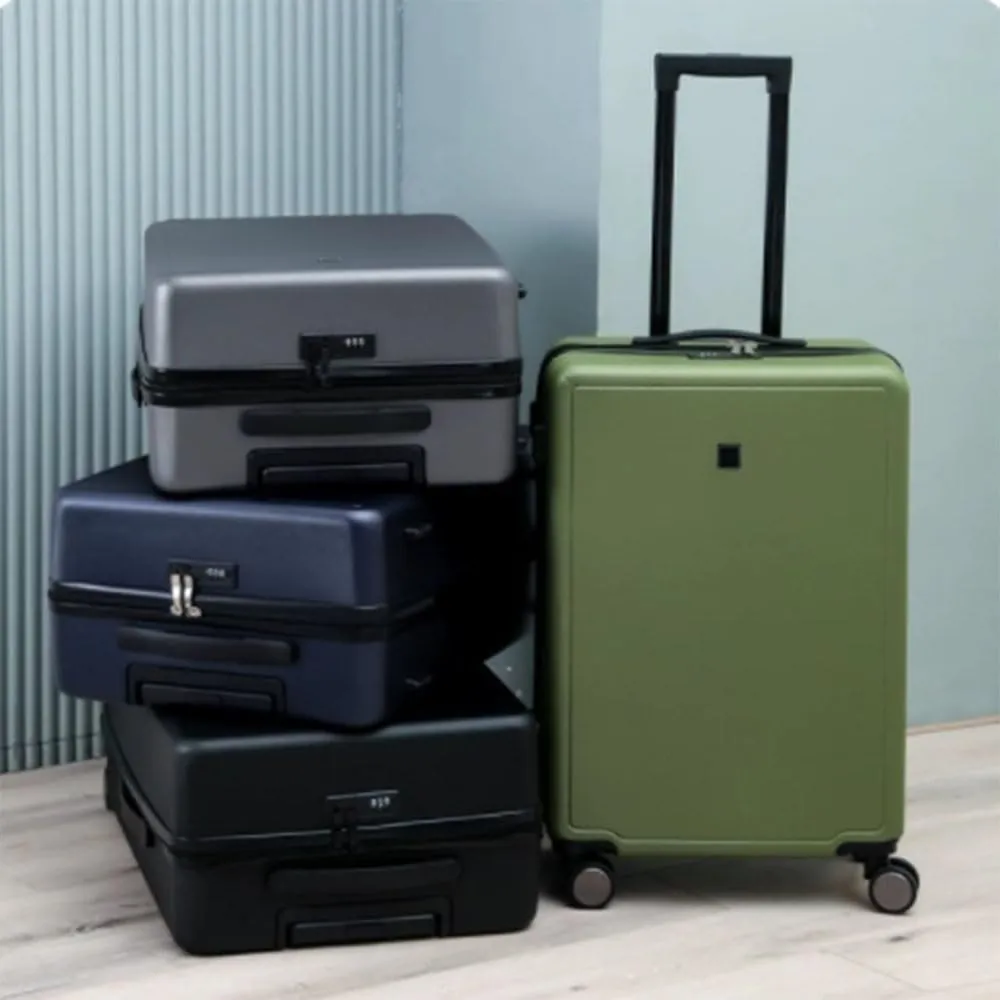 Carry-On Suitcase,Luggage Trolley case for Men, high-end, Durable, Large-Capacity, Expandable high-Value Business Travel case (Grey 20in)