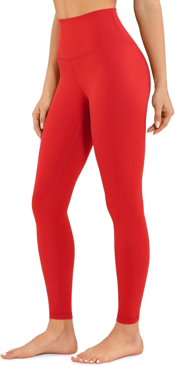 CRZ YOGA Air Feeling High Waisted Leggings for Women 28'' - Warm Thick Workout Buttery Soft Yoga Pants Lounge