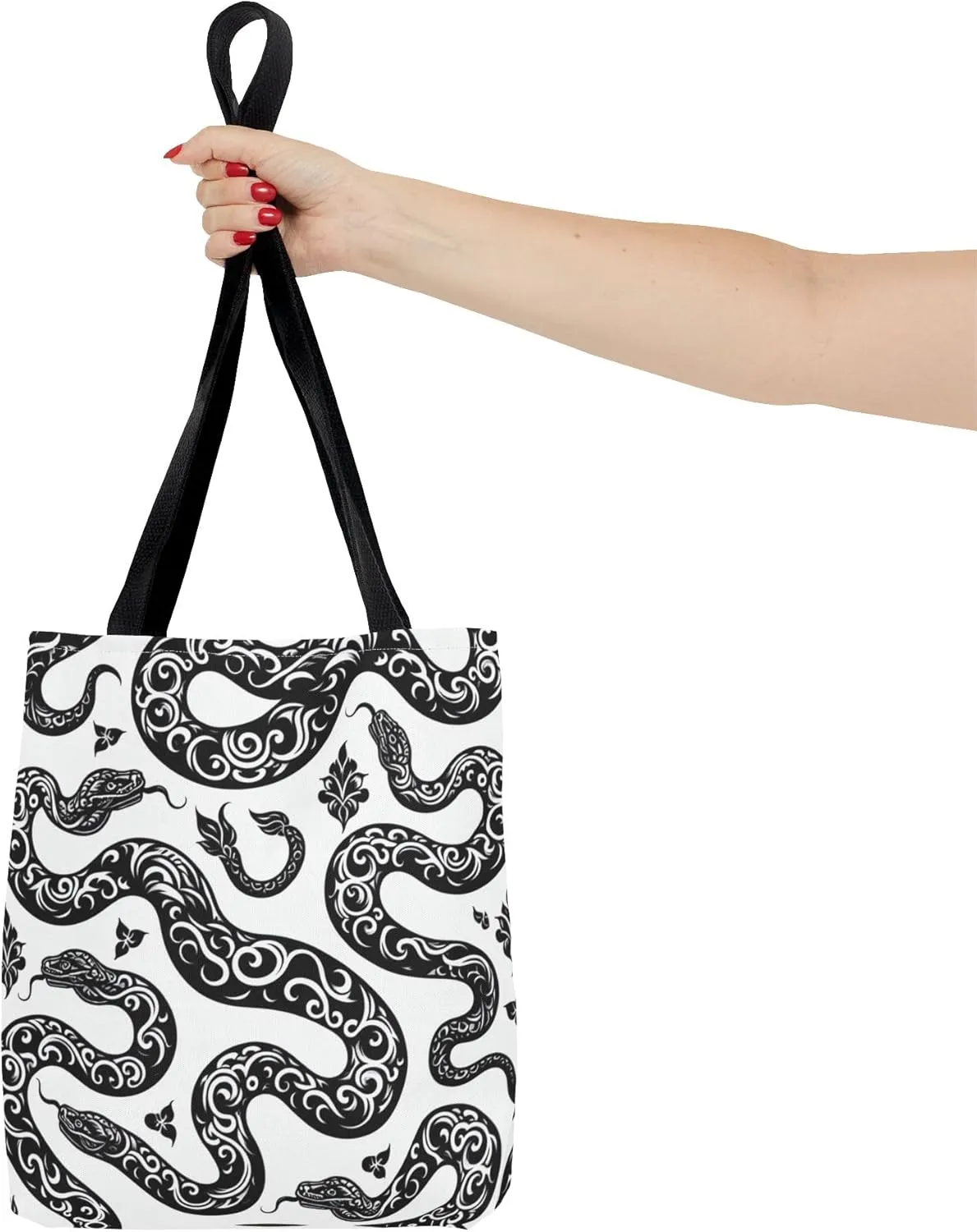 Eco-Friendly Tote Bag, Canvas Grocery Bag, Reusable Shopping Tote, Market Tote, Beach Bag, Floral Tote Bag
