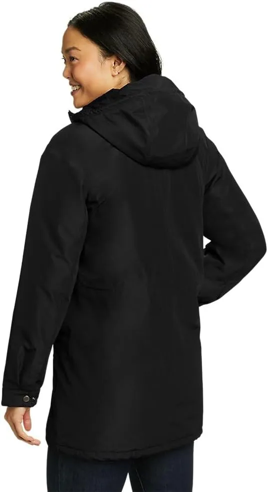 Eddie Bauer Women's Rainfoil Insulated Waterproof Rain Parka