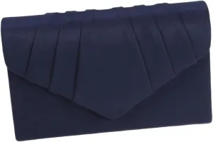 Evening Handbag Fabric Lining Clutch Bag for Wedding Party Prom Ball Easy Open and Close Magnetic Snap