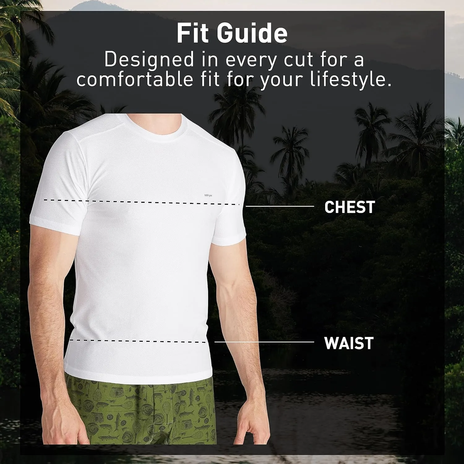 ExOfficio Men's Give-N-Go 2.0 Crew Neck - Breathable Durable Easy Care Travel Undershirt