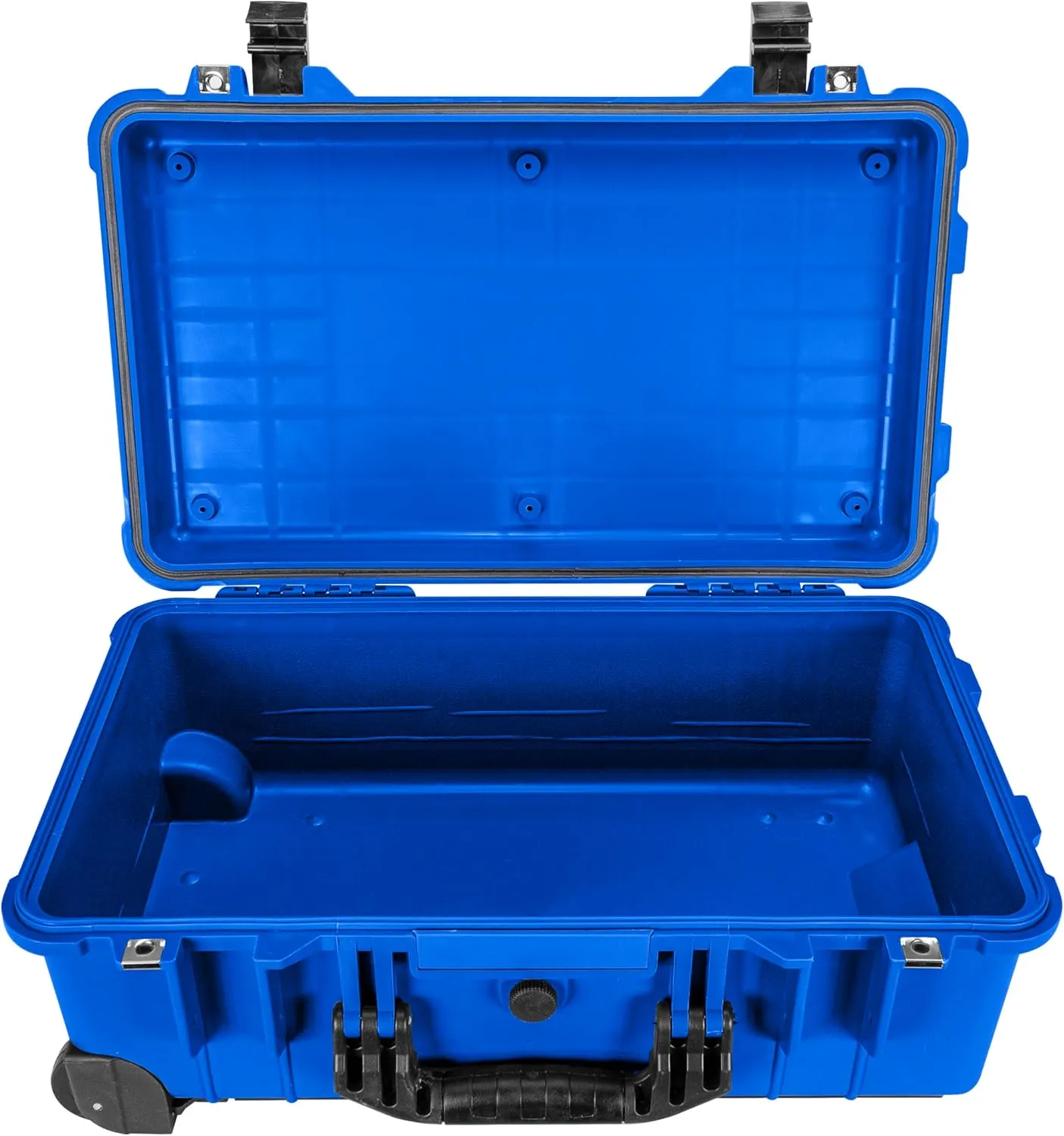 Eylar 22" Carry-On Travel Roller Gear, Camera, Drones, Tools, Equipment Hard Case Waterproof with Foam (Blue)