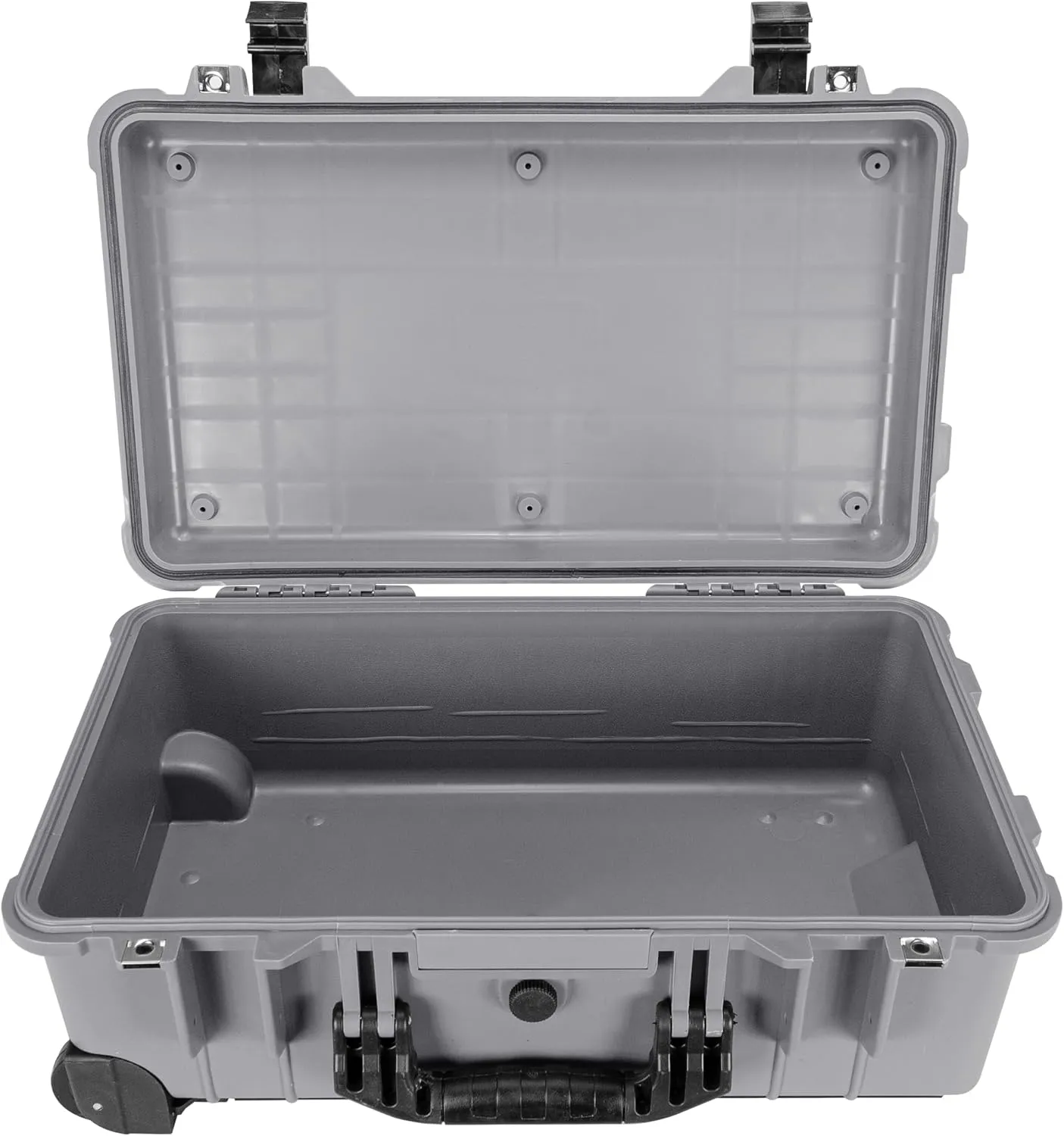 Eylar 22" Carry-On Travel Roller Gear, Camera, Drones, Tools, Equipment Hard Case Waterproof with Foam (Gray)