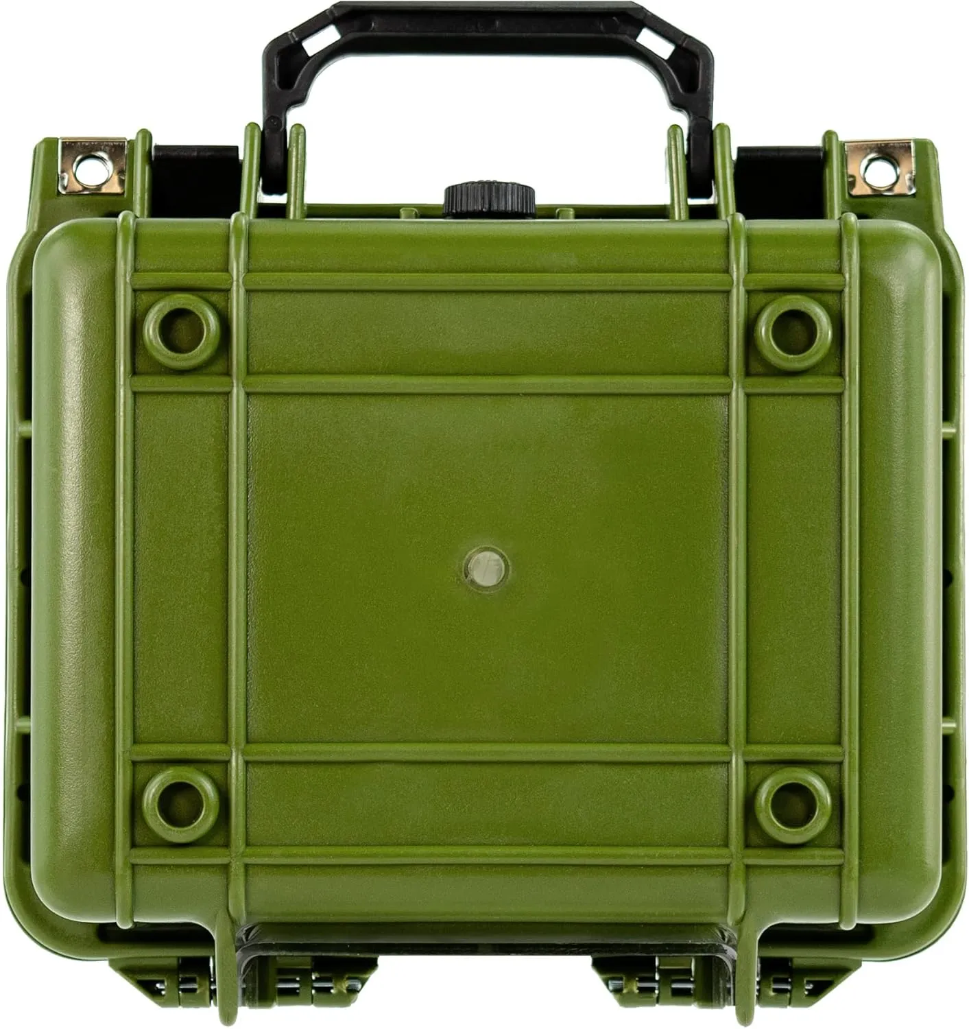 Eylar Small 10.62" Deep Gear, Equipment, Hard Camera Case with Custom Logo Plate, Waterproof with Foam TSA Standards (Green)