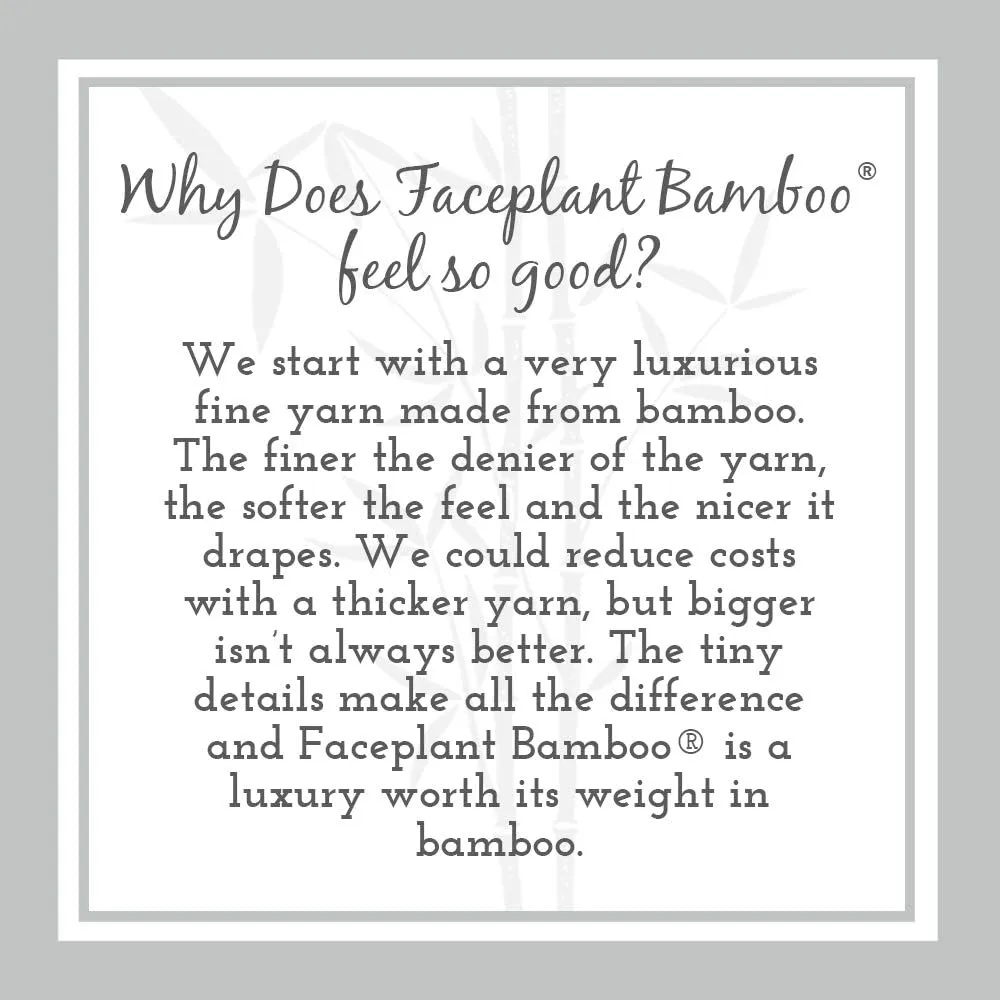 Faceplant Dreams' Bamboo Rayon Sleep Capri Pants | Luxury Loungwear