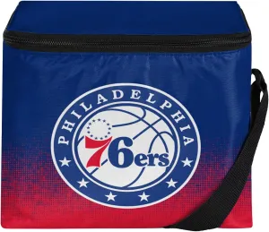 FOCO Philadelphia 76Ers Exclusive Big Logo Stripe 6 Pack Cooler
