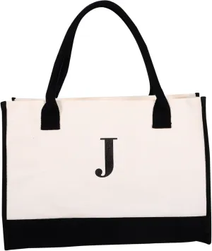FRCOLOR Unique Letter Printed Tote Bag Large Size for Shopping Leisure Walks Party Outing for Her