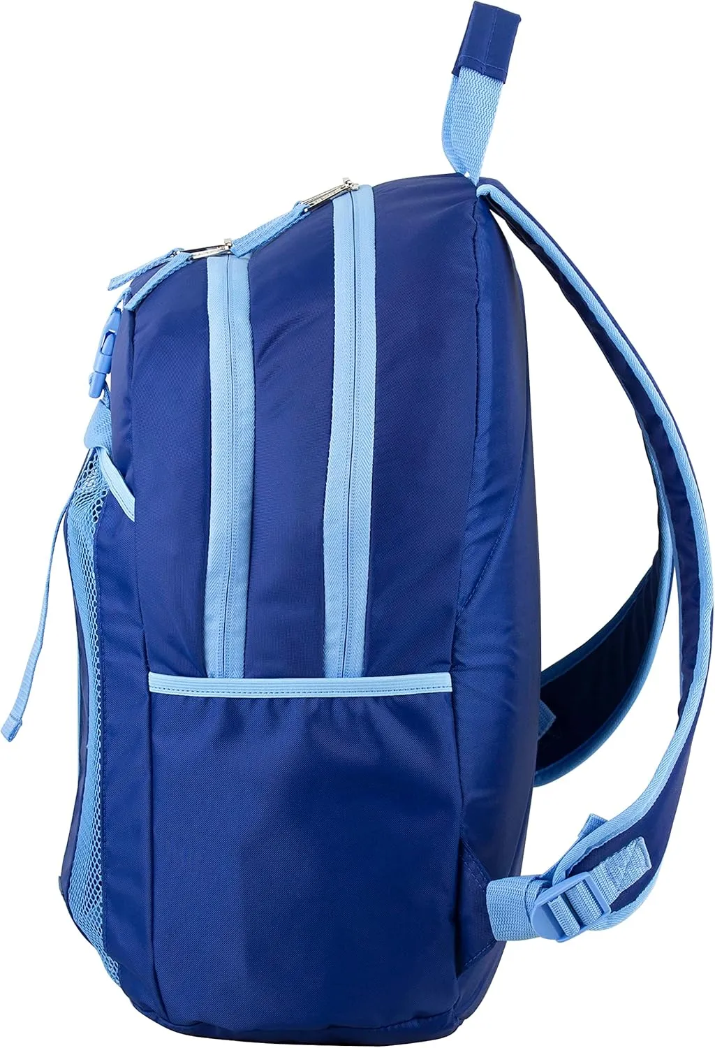 FUEL Lunch Backpack Set Student Water Resistant Bookbag Bag Soft Reusable Insulated Cooler Lunch Box Thermal Travel Office Lunch Bag, Lazuli Blue