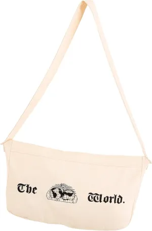 Fun Costumes Paperboy Bag with Printed Graphics - Exclusive Newspaper Sack Halloween Accessory for Cosplay & Dress Up