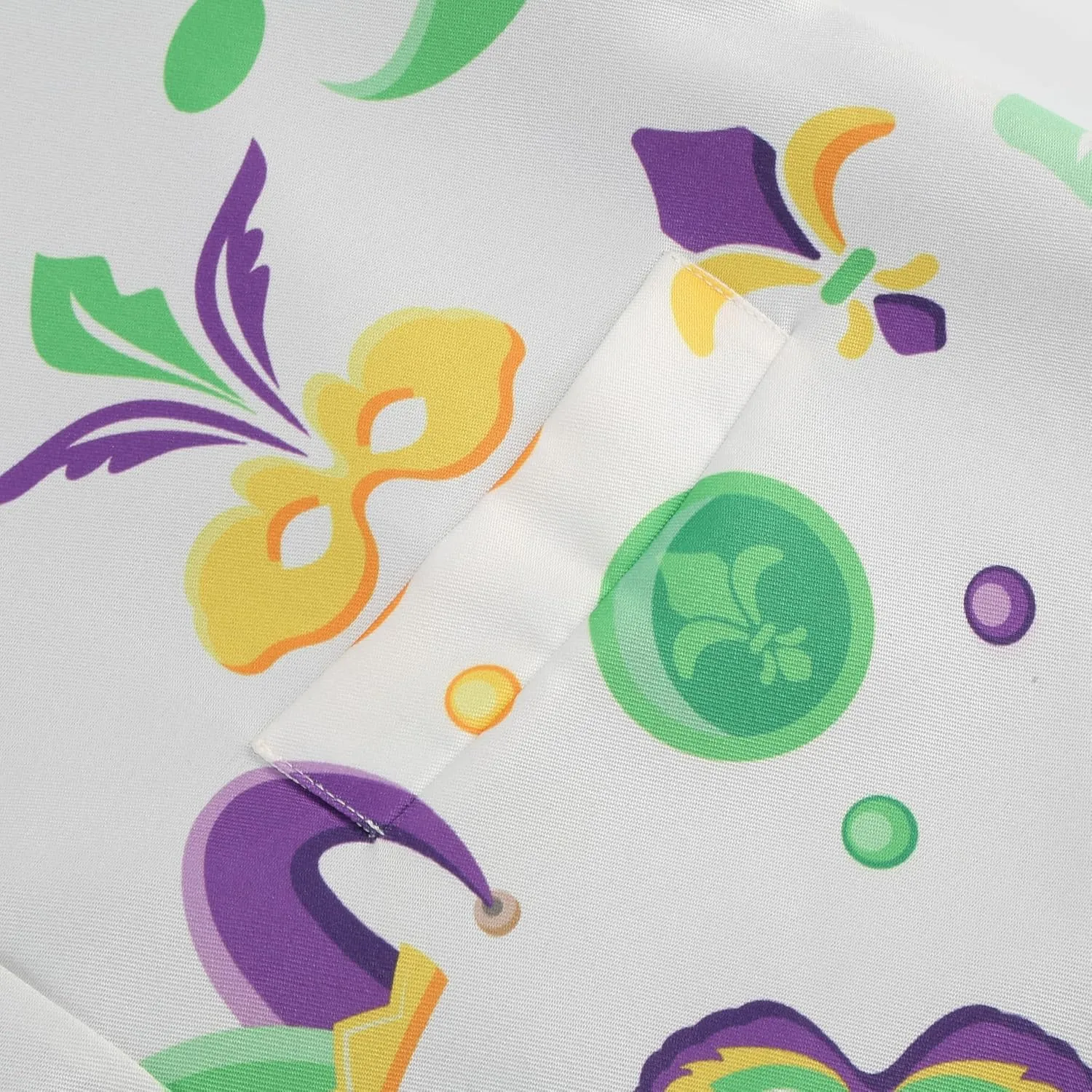 GRAJTCIN Men's Festive Costume Adult Mardi Gras Vest 3D-Print St Patrick's Day Suit Independence Day Waistcoats