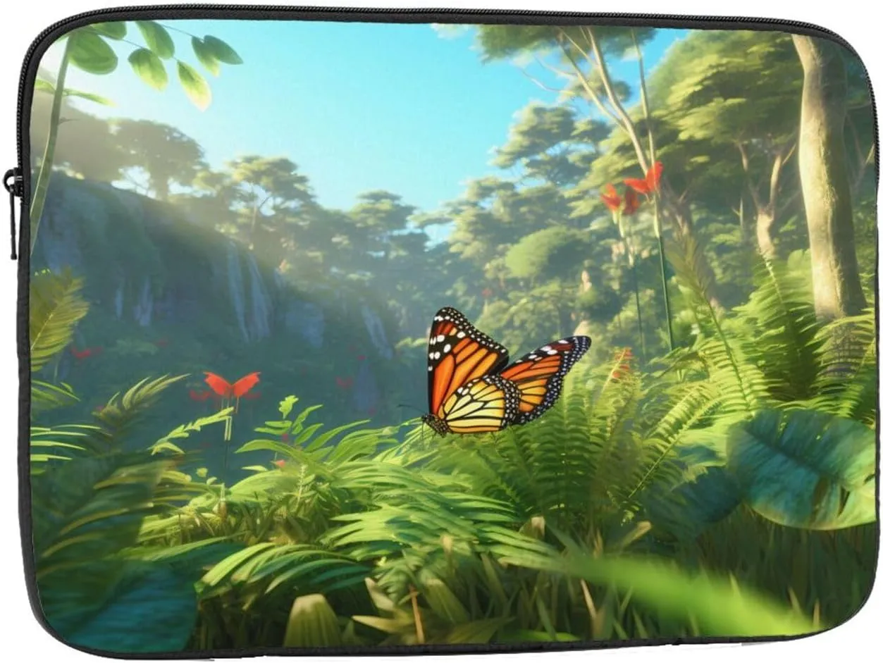 Grasshopper Butterfly Laptop Inner Bag Laptop Sleeve Case Briefcase Carrying Laptop Cover