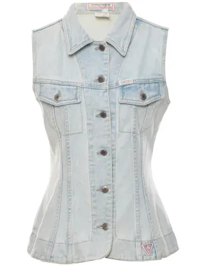 Guess Denim Jacket Vest - S