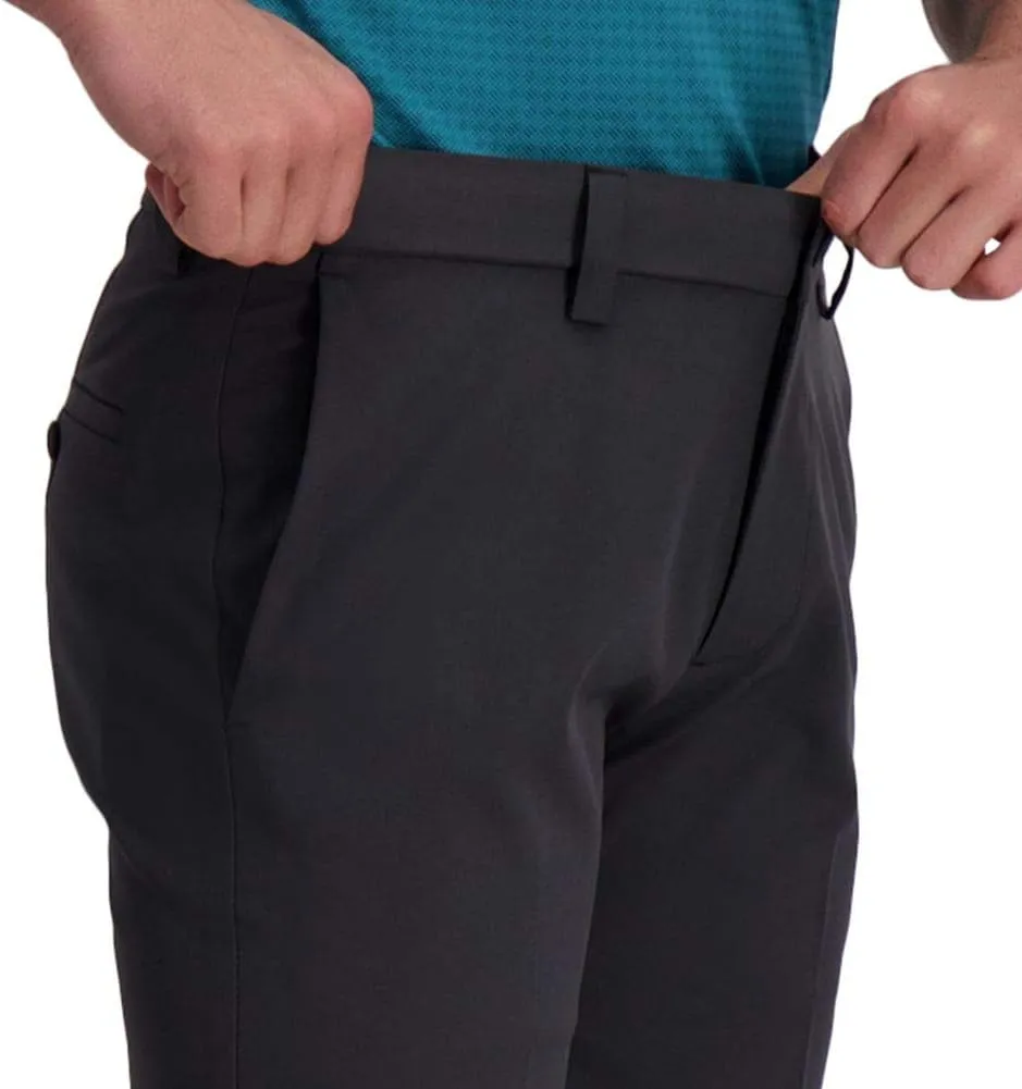Haggar Men's Cool Right Performance Flex Straight Fit Flat Front Pant-reg. and Big & Tall