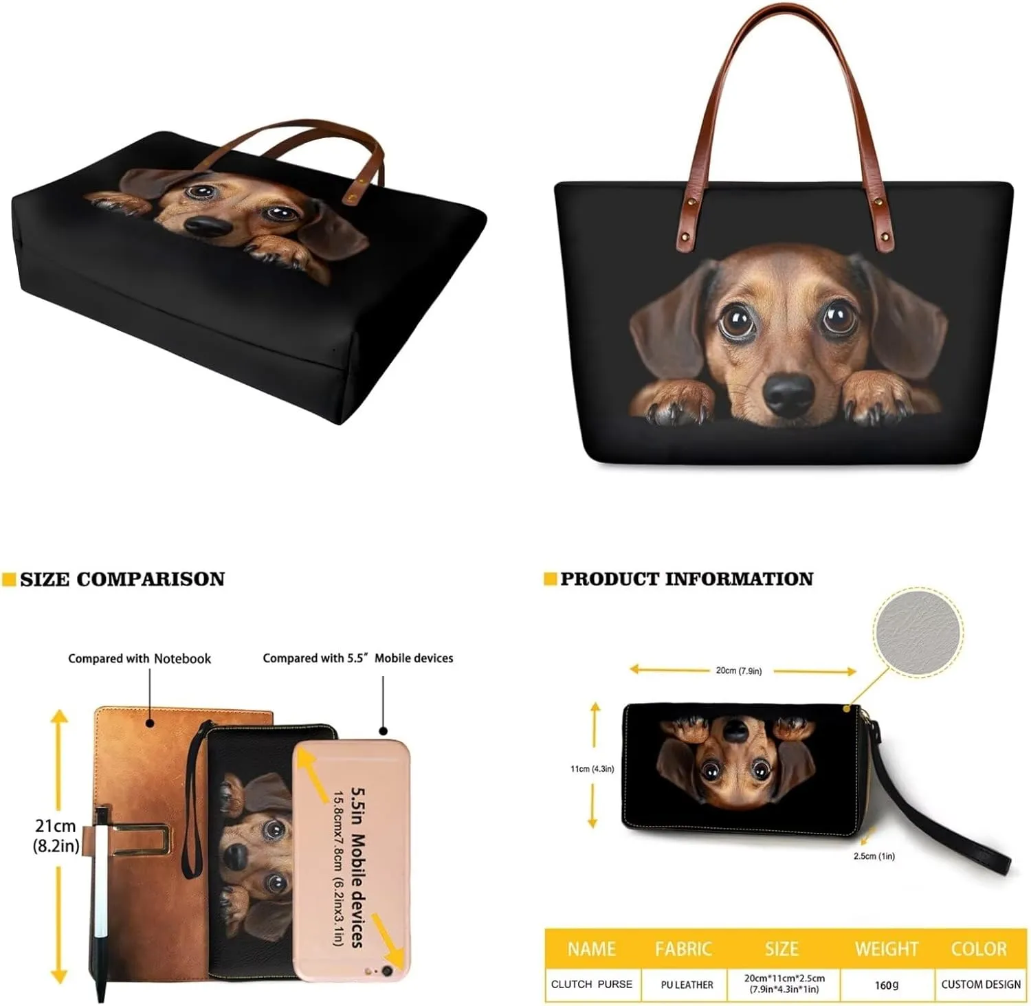 Handbag Tote Hobo Bag for Women Large Shoulder Purse Top Handle Satchel Bag with Matching Wallet for Ladies