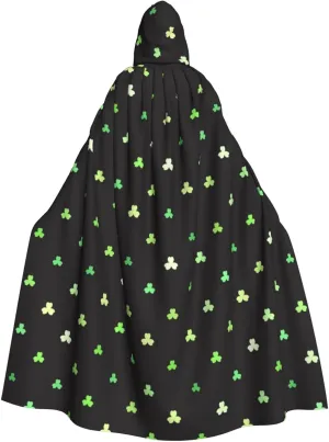 Hooded Cloak Unisex Polyester Hooded Cape Cosplay Costume for Women Men