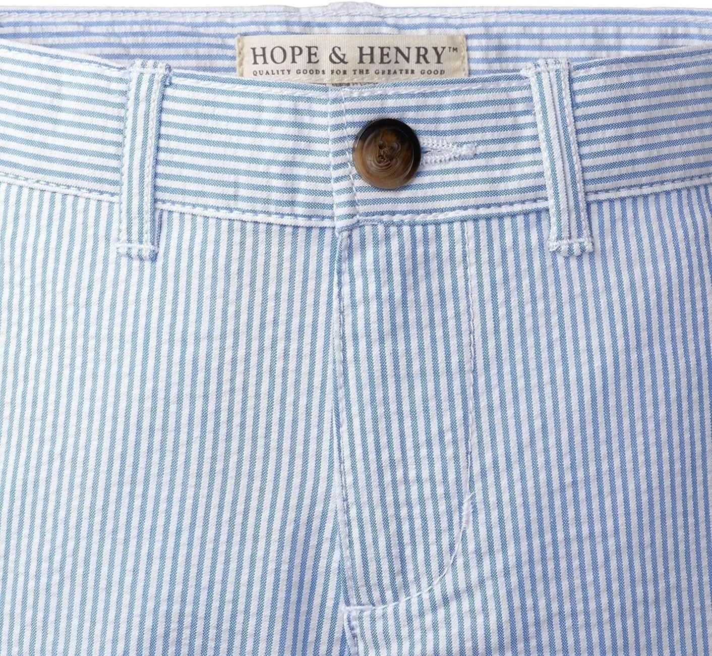 Hope & Henry Boys' Seersucker Suit Pant