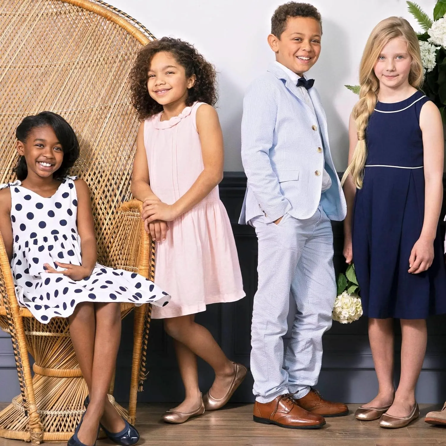 Hope & Henry Boys' Seersucker Suit Pant