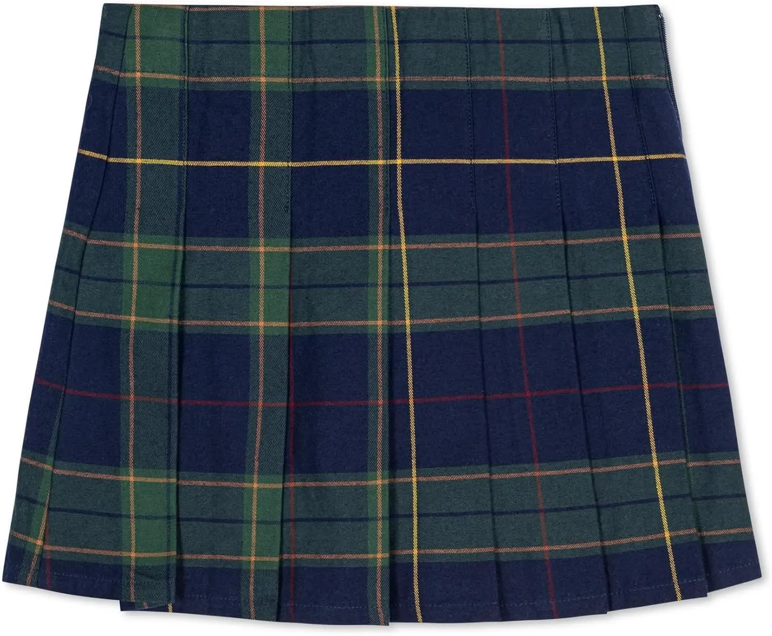 Hope & Henry Girls' Dressy Plaid Skirt