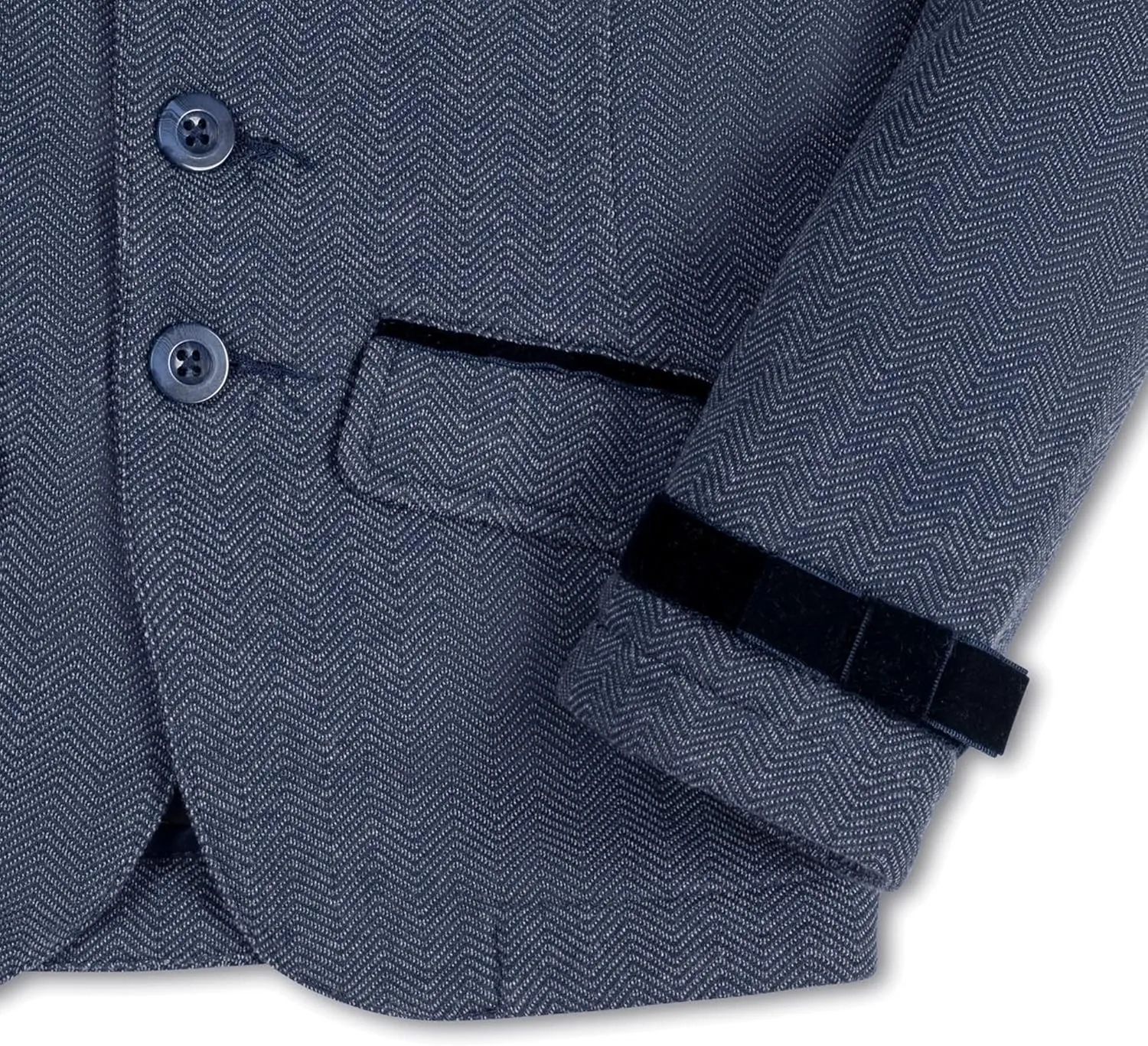 Hope & Henry Girls' Dressy Ponte Knit Riding Blazer