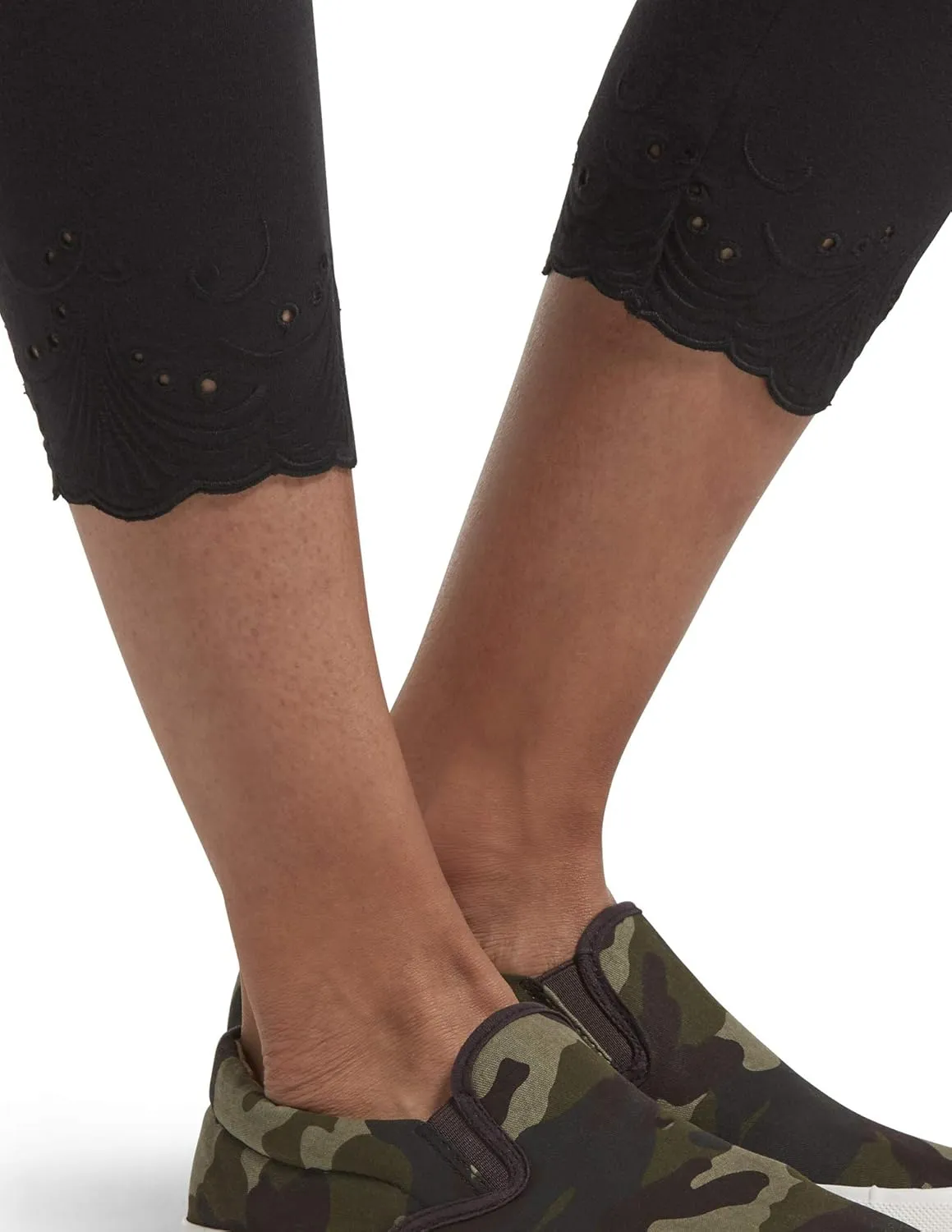 HUE Womens Fashion Cotton Capri Leggings