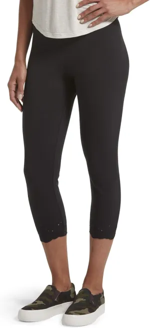 HUE Womens Fashion Cotton Capri Leggings