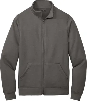 Joe's USA Men's Fleece Cadet Collar Full Zip Sweatshirts in S-4XL