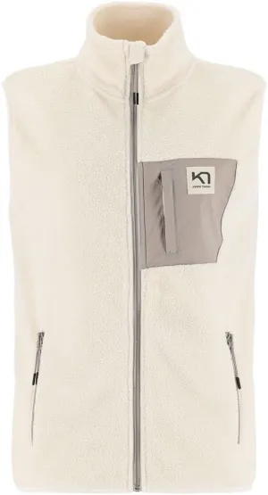 Kari Traa Rothe Women's Fleece Vest, Lightweight Winter Jacket Women, Sleeveless Midlayer Jacket with Chest Pocket