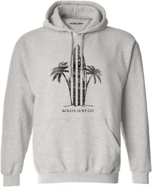 Koloa Surf Men's Retro USA Surfboards Logo Heavyweight Pullover Hoodies in XS-5XL
