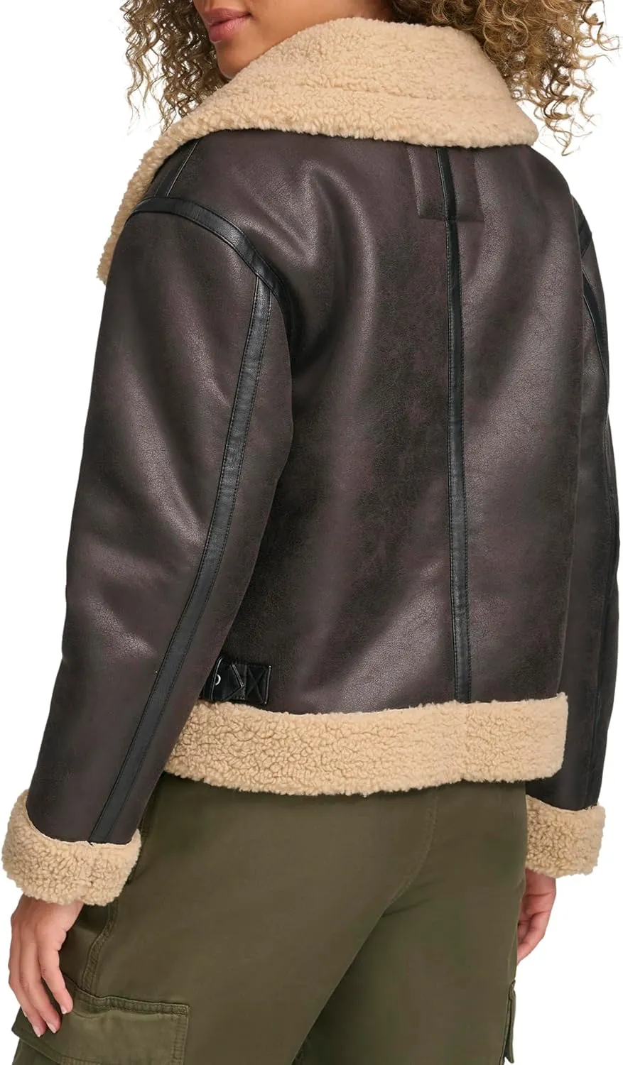 Levi's Women's Faux Shearling Aviator Jacket