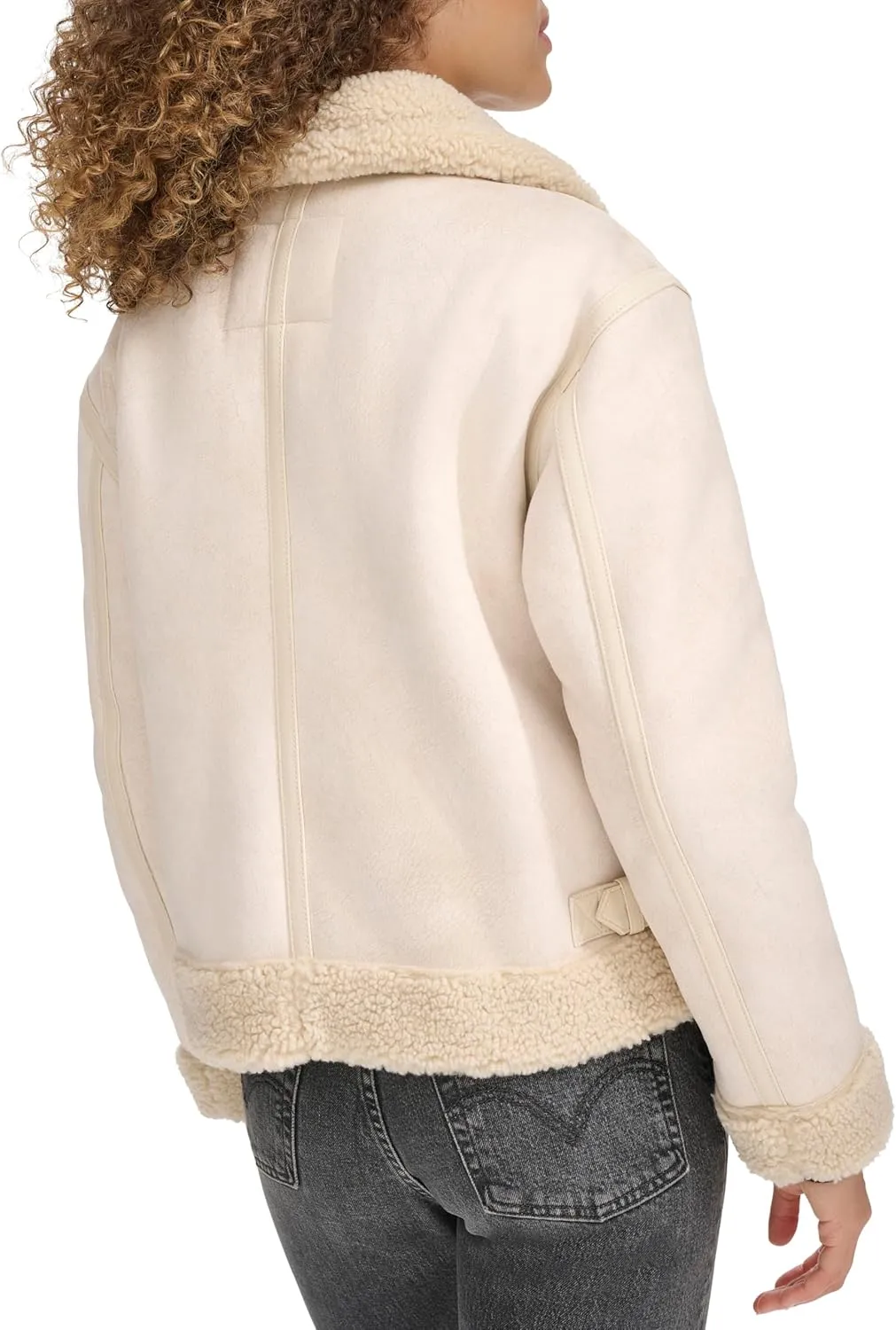 Levi's Women's Faux Shearling Aviator Jacket