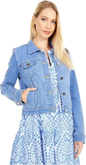 Lilly Pulitzer Seaspray Denim Jacket