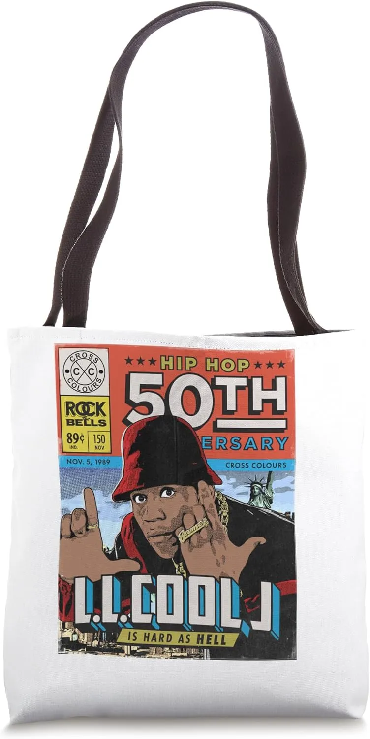 LL Cool J | 1990's R&B Music Artists | Hip Hop 50Th Edition Tote Bag