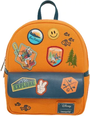 Loungefly Disney A Goofy Movie Camping Canvas Mini Backpack  BoxLunch Exclusive