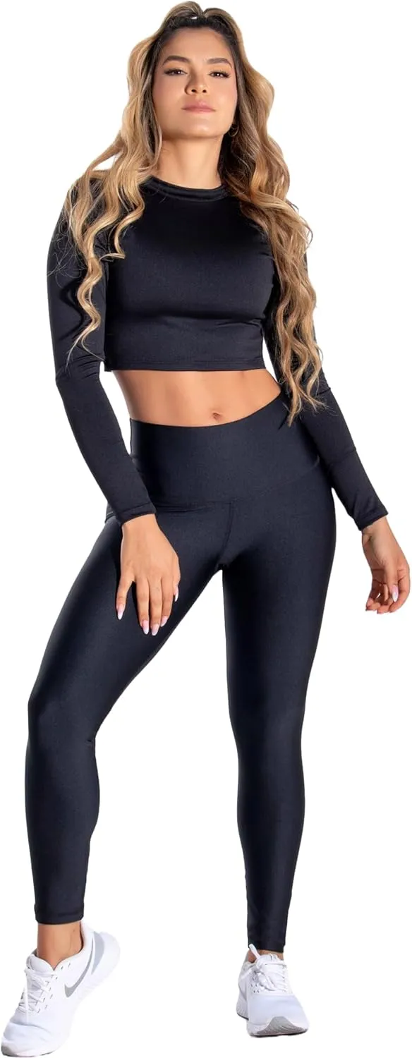MEDIA LUNA Pet Hair Resistant Easy Pet Hair Removal with Hand Workout Leggings for Women