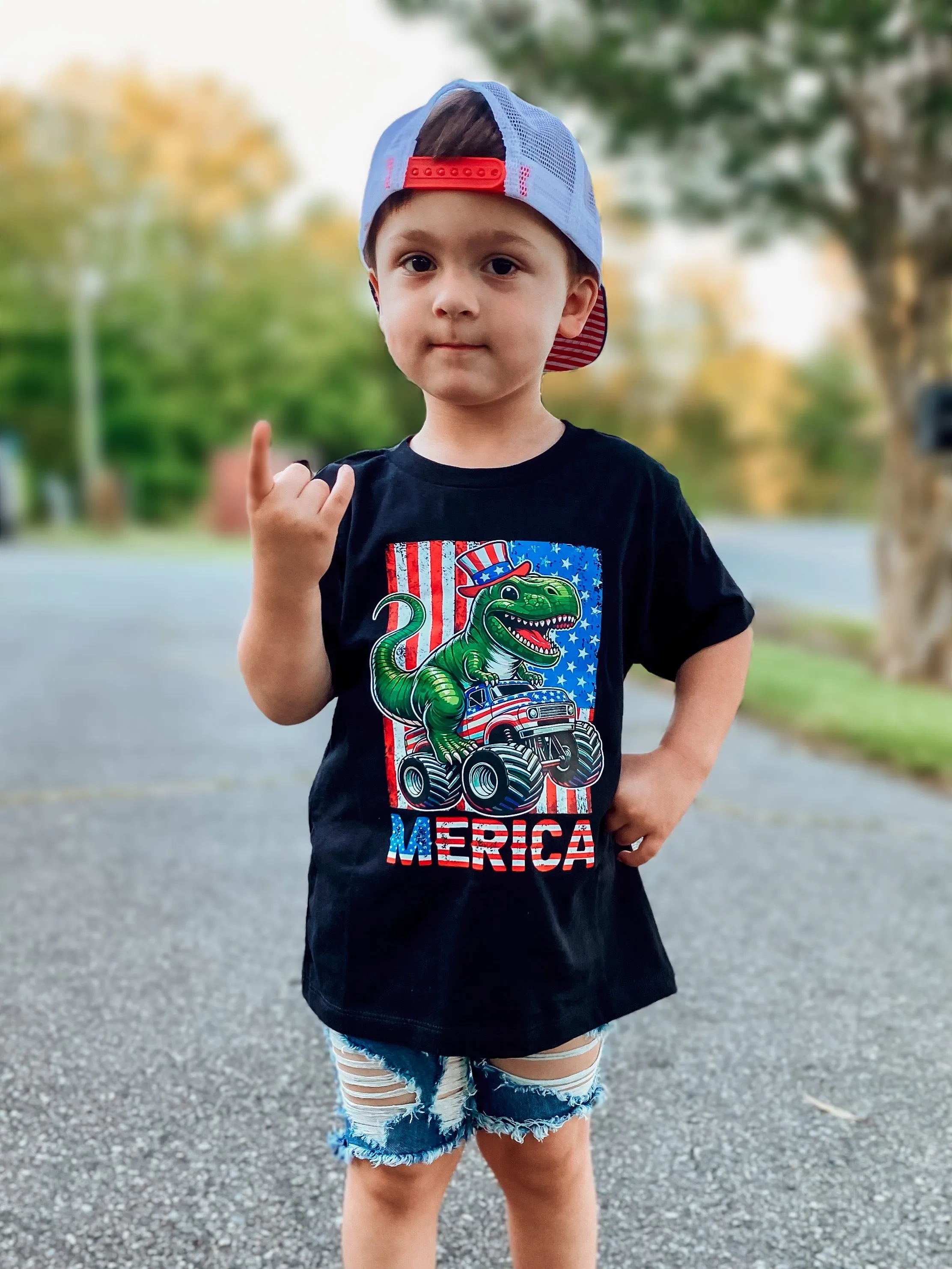 Merica TRex Monster Truck *Kids and Adults*